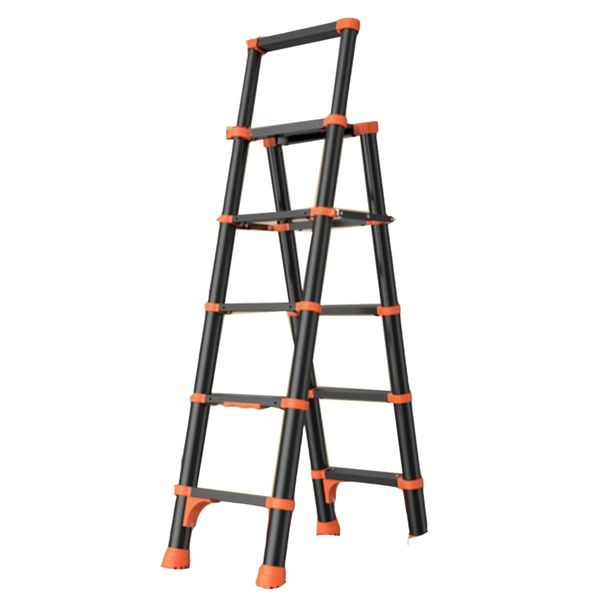 Tool 5 Steps A-Frame Aluminium Portable Extension Step Ladder (160cm)