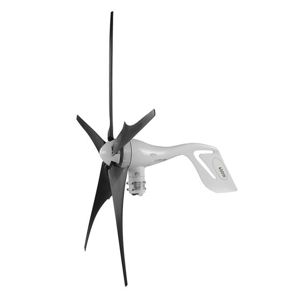 Five-Blade 400W Wind Turbine Generator for Camping and Home Use