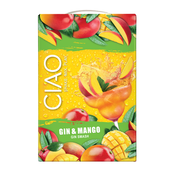 CIAO Mango Gin Smash - 1 x 2L