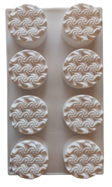 Round Swirl Cake and Chocolate Mould
