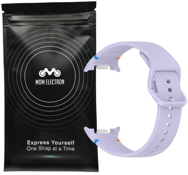 Official Silicone Strap Compatible With Samsung Galaxy Watch 8 - Purple