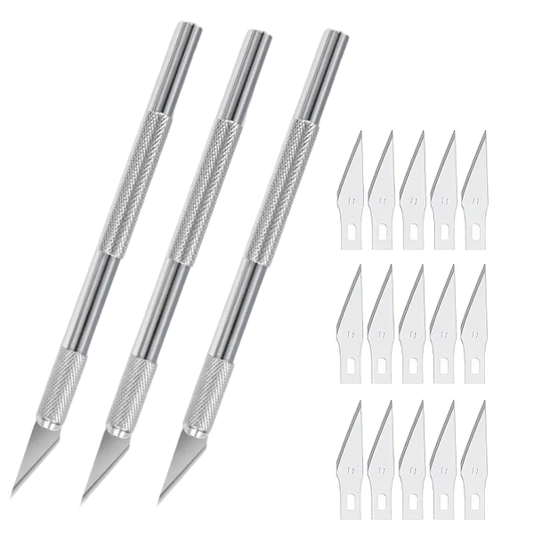 Metal Carving Knife, Art Knife -3Pcs