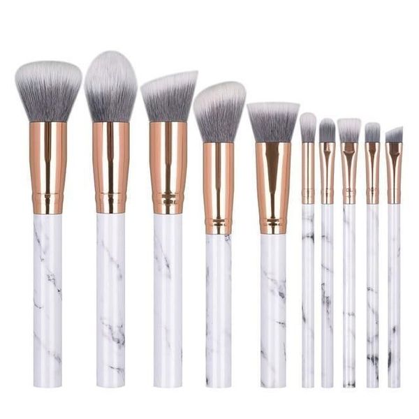 10 Piece Make Up Brushes
