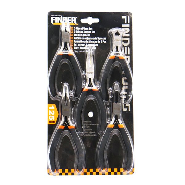 Finder 5 Piece Pliers Set
