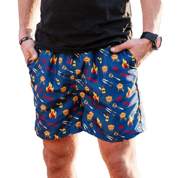 Republk - Baai &amp; Braai Broek Men's Fashionable Swim Shorts - Republk