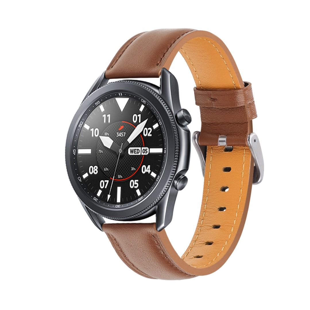 Garmin Vivoactive 4 Leather Watch Strap Brown Shop Today. Get it Tomorrow!