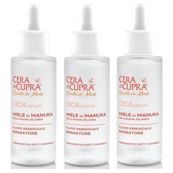 Cera di Cupra Anti-Aging Manuka Honey Cica Face Serum (3 pack)