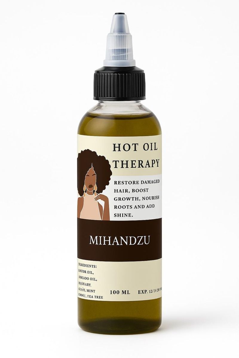 Hot Oil Hair Treatment with Rosemary, Cloves, Chebe 100 ML