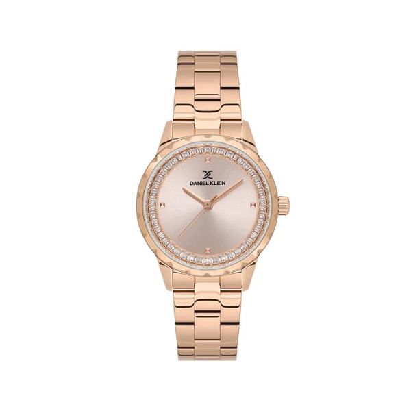 Daniel Klein-Womens Gold Strap Watch-DK113897-6