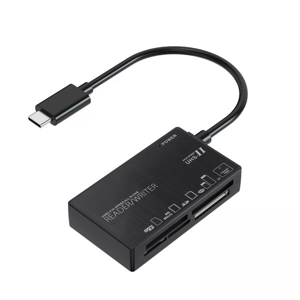 DW 6-in-1 Type-C Multi Card Reader OTG Adapter For Android Smartphone