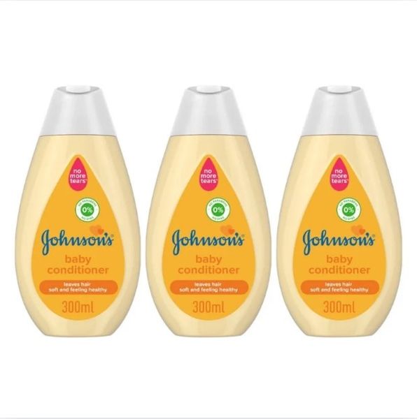 Johnson's Baby Conditioner 300ml - Pack of 3