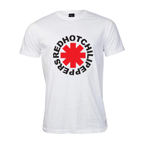 White T Shirt - Red Hot Chili Peppers