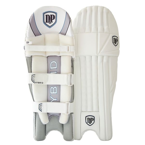 D&amp;P Hybrid Cricket Pads White