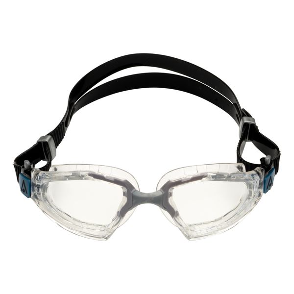 Aquasphere Kayenne Pro - Clear Lens - Tranparent/Grey Swim Goggles