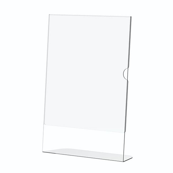 Acrylic Menu Holder - Single Sided - A6 Portrait - Box 5