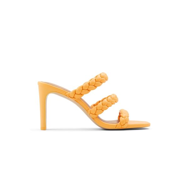 Call It Spring, Blaakely, Orange, Ladies, Open toe, Slip on, Heeled Sandal.
