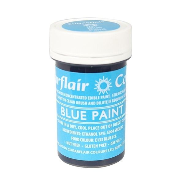 Sugarflair Edible Matt Paint Cake Icing Food Colour Sugarpaste Decorating