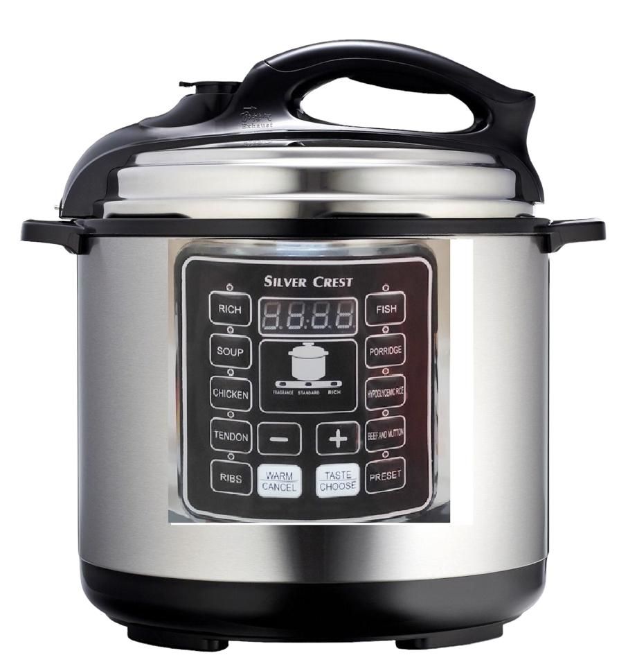 6 Litre Electric Pressure Cooker MES6817 Shop Today Get It 