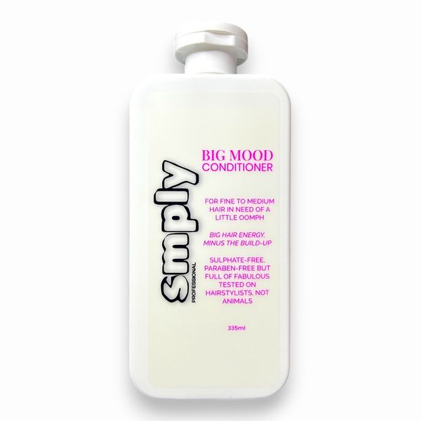 Smply Big Mood Conditioner 335ml for Fine to Medium Hair - Soft Volume Care