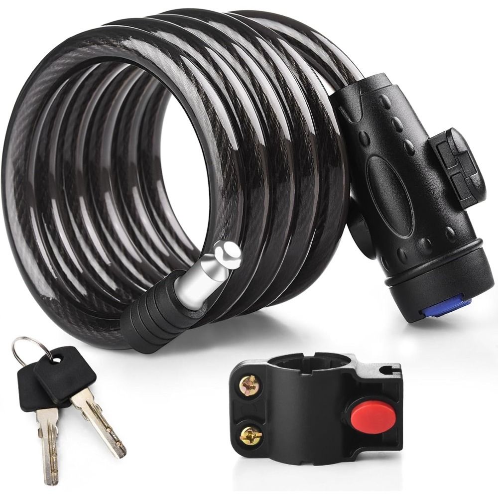 Bike Lock,Bike Cable Locks, Weatherproof Heavy Duty Bicycle Lock Cable