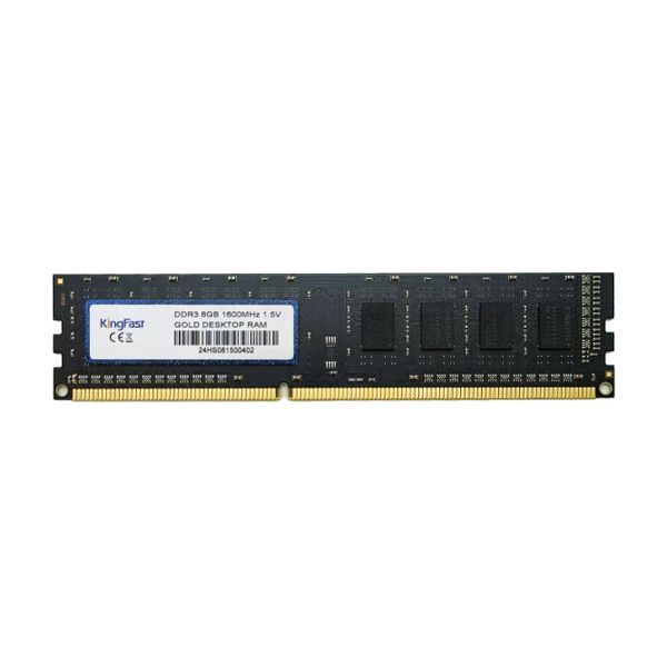 KingFast Gold 8GB DDR3 1600Mhz Ram - PC1600 Desktop RAM