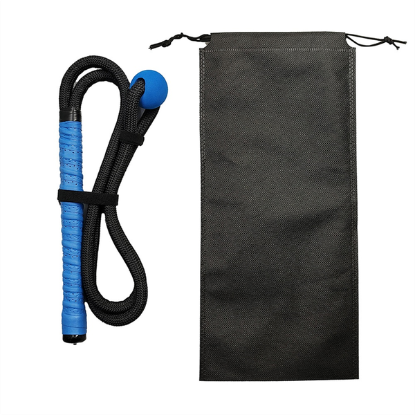 Golf Swing Rope Training Aid Fitness Equipment with Eva Ball Red