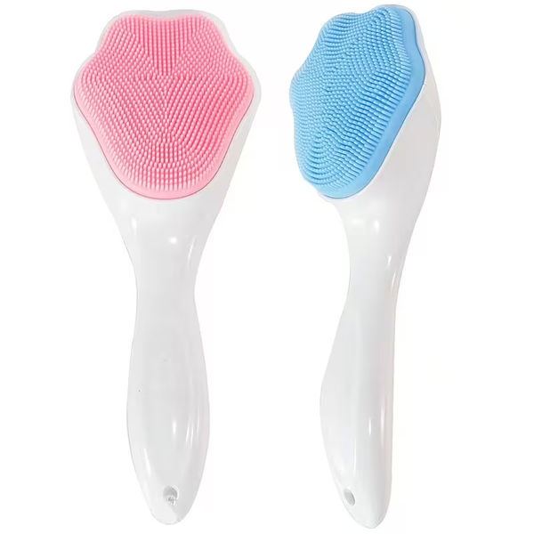His &amp; Hers Silicone Facial Cleansing Brush - Cat Paw Face Scrubber