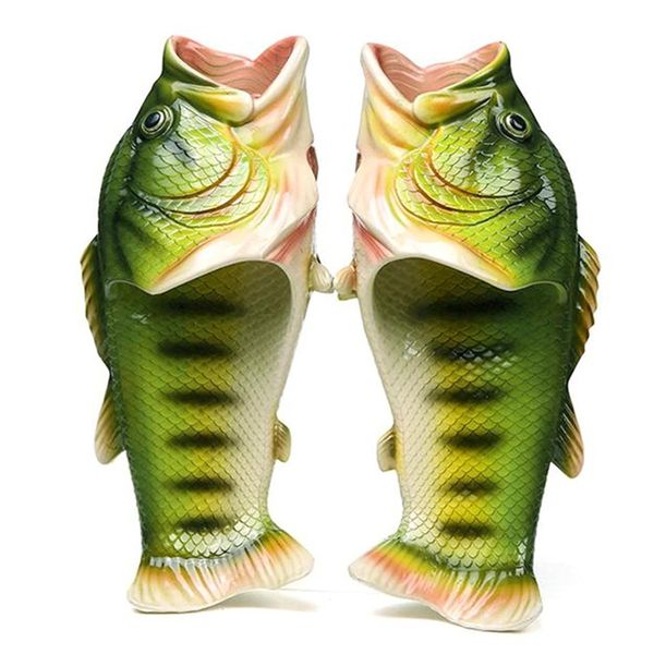 Fish Slippers Beach Shoes Pool Non-Slip Sandals Men and Women Casual Shoe
