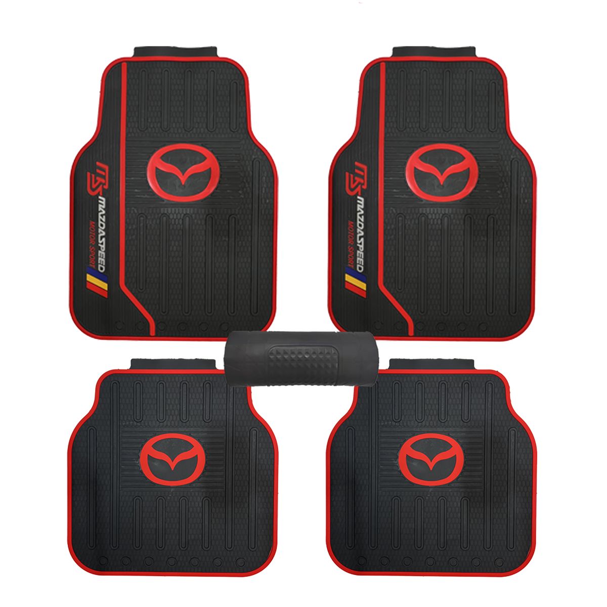 Universal Large Heavy Duty Rubber Mats Mazda Xedos 6 1992-1999