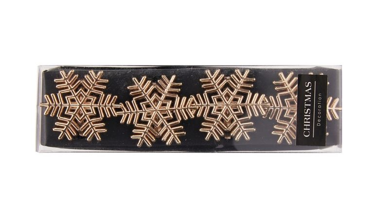 Gold Snowflake Napkin Ring - Zinc, Winter Elegance for Table Décor