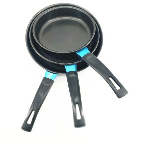 133-21/14 3-Piece Non-Stick Saucepan Set with Heat-Resistant Handles
