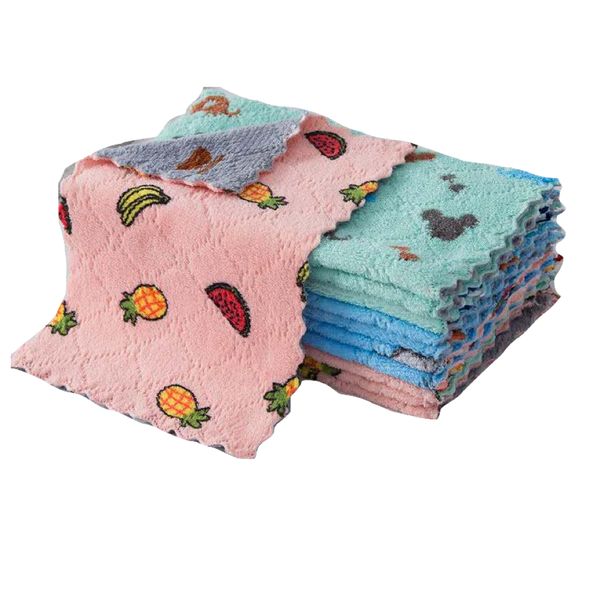 Kitchen Dish Cloth Micro Fibre Cleaning set of 50 designs