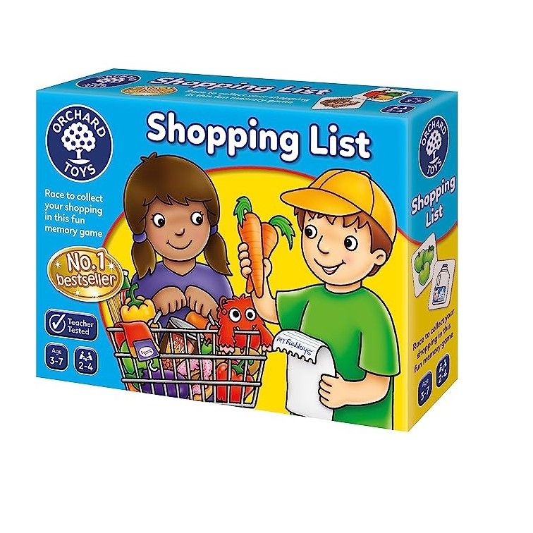 Orchard Toys Shopping List Educational Memory Game Shop Today. Get it