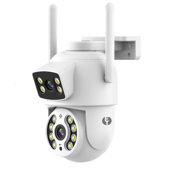 3MP 2K Security Cameras OutdoorWiFi with Dual Lens Alexa-Q29