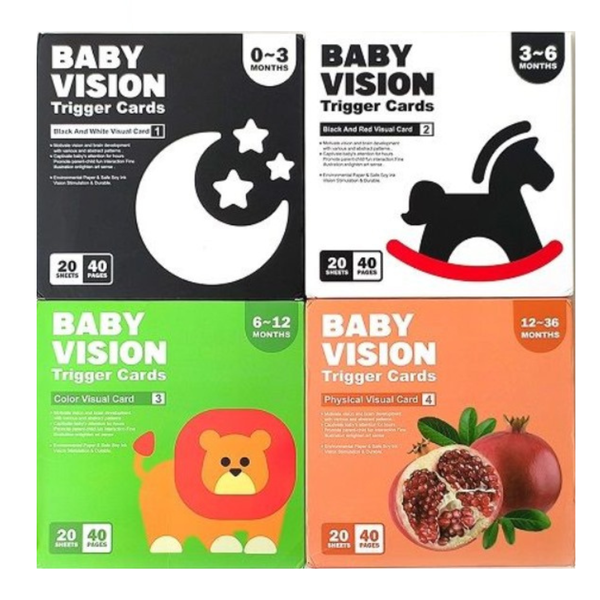 Learning Cards - Montessori Visual Stimulus Flash Cards