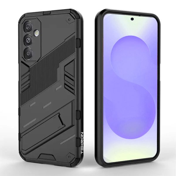 TEKRON Punk Case Shockproof Kickstand Cover Designed Samsung Galaxy S25plus