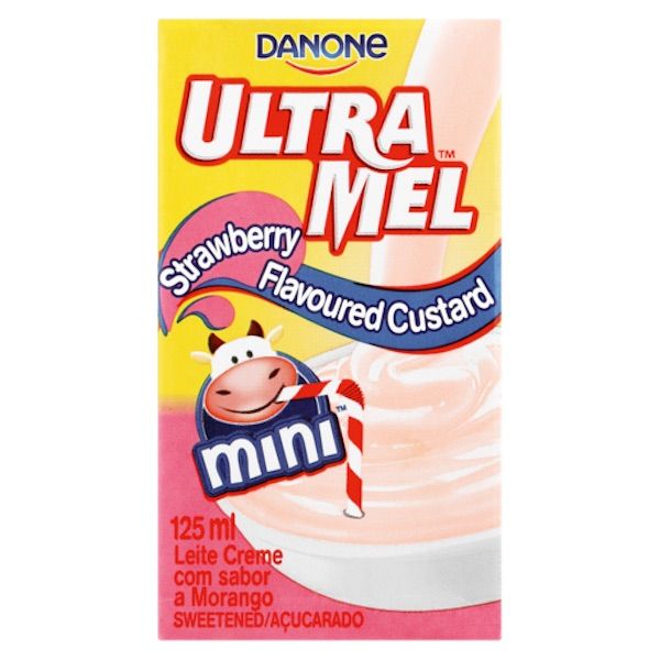 UltraMel Strawberry Custard (24 x 125ml)