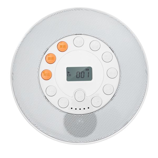 Portable CD Player 2000mAh Rechargeable Compatible With Car Home