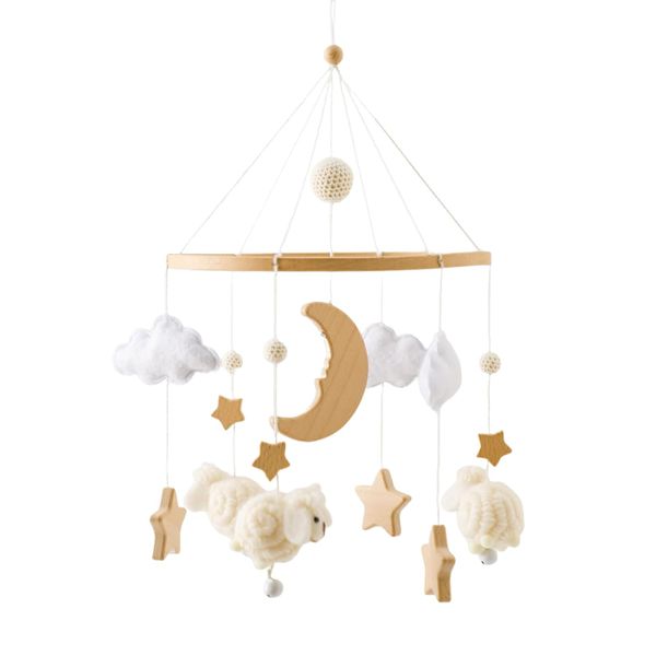 Little Luna Baby Sheep Mobile