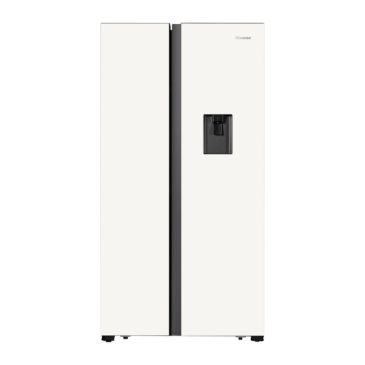 Hisense 508L No Frost Side by Side Fridge with Water Dispenser -White ...