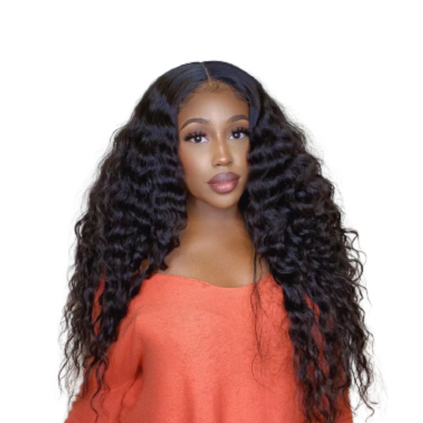 Brazilian Hair Wig , Deep Wave Curly Wig.