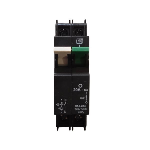 CBI 20A C3 Double Pole Samite Circuit Breaker