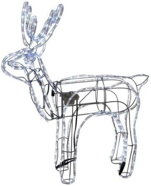 LED Dansup Lighted Animated Reindeer with Moving Head for Holiday Display