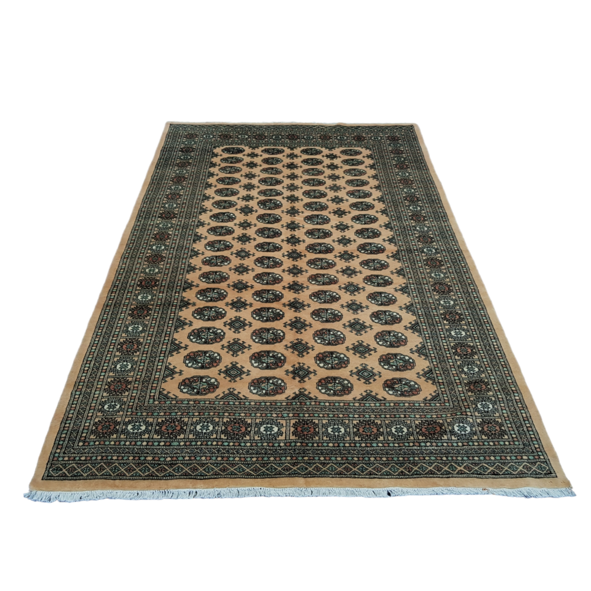 Handmade Bukhara Carpet 277x193xm | Shop Today. Get it Tomorrow ...