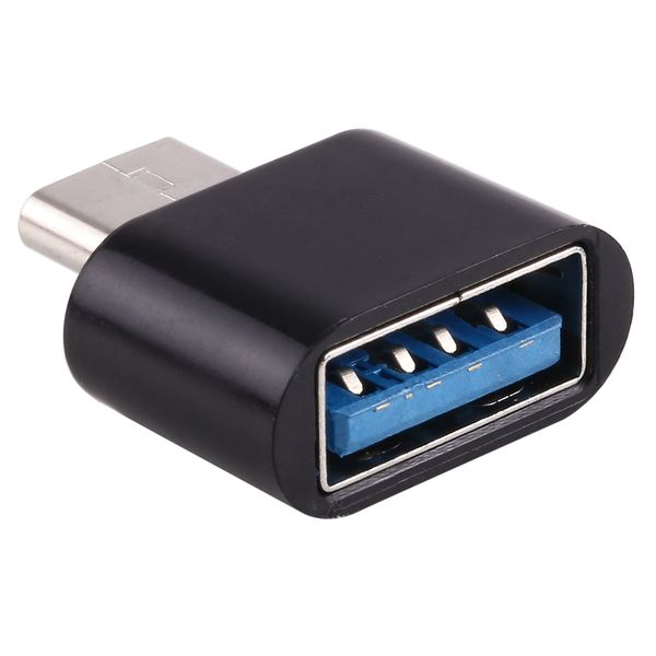 Type-C Male to USB 2.0 Female OTG Data Transmission Charging Adapter