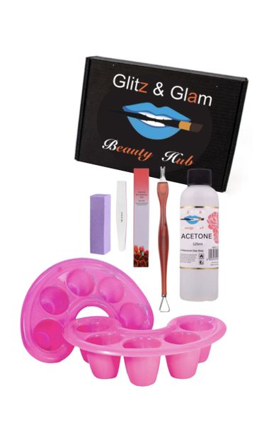 Glitz n Glam - UV Gel Nail Polish Soak Off Kit