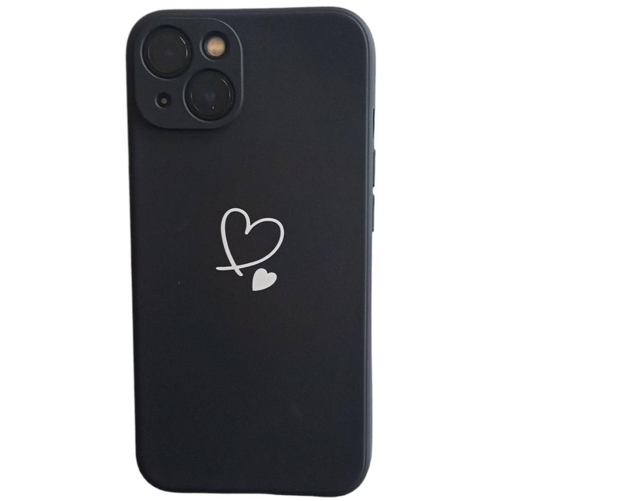 iphone 13 pink heart case