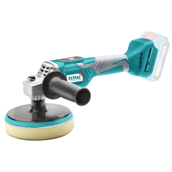 Total Tools 20V Lithium-Ion Industrial Angle Polisher