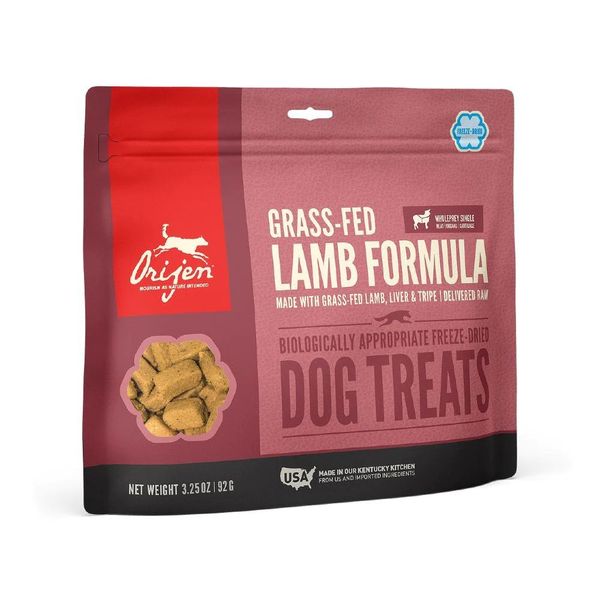 Orijen Freeze-Dried Dog Treats - Grass Fed Lamb (92g)