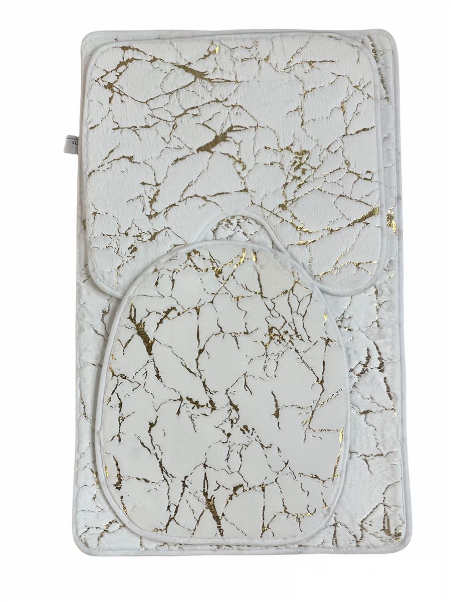 Marble Design Bathroom Mats Set Shop Today. Get it Tomorrow